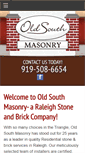 Mobile Screenshot of oldsouthmasonryinc.com